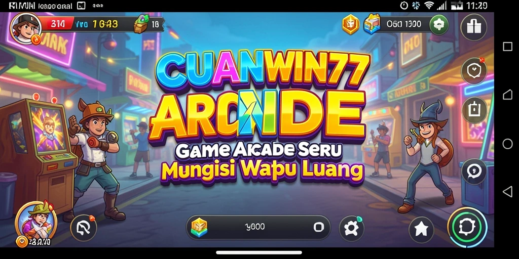 Tampilan gameplay seru dan menantang di CUANWIN77.