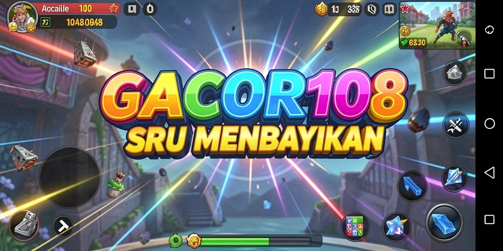 Tampilan gameplay menarik GACOR108 yang penuh aksi.