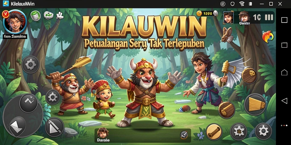 Gameplay seru dan grafik menawan dalam KILAUWIN.