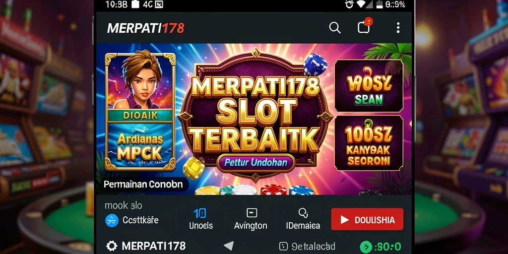 Tampilan gameplay menarik dari MERPATI178 menunjukkan keseruan bermain Slot.