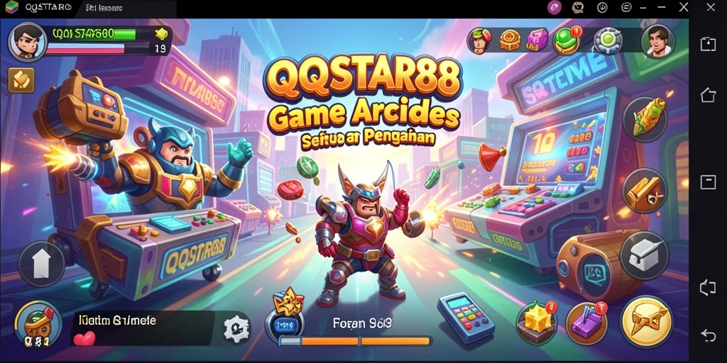 Tampilan menarik gameplay QQSTAR88 saat bermain.