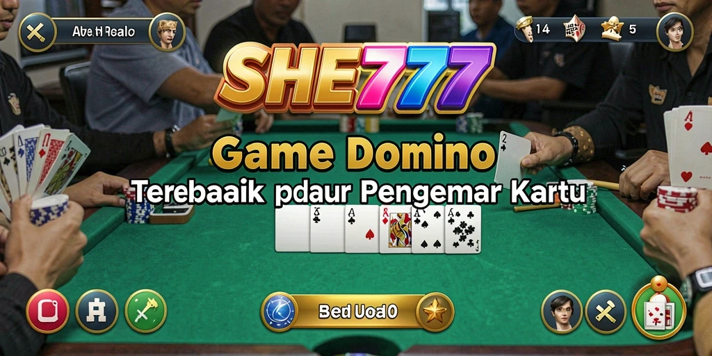 Gameplay seru Domino dengan grafis memukau di SHE777.