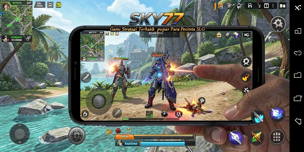 Tampilan menarik dari gameplay seru di SKY77 dengan berbagai strategi.