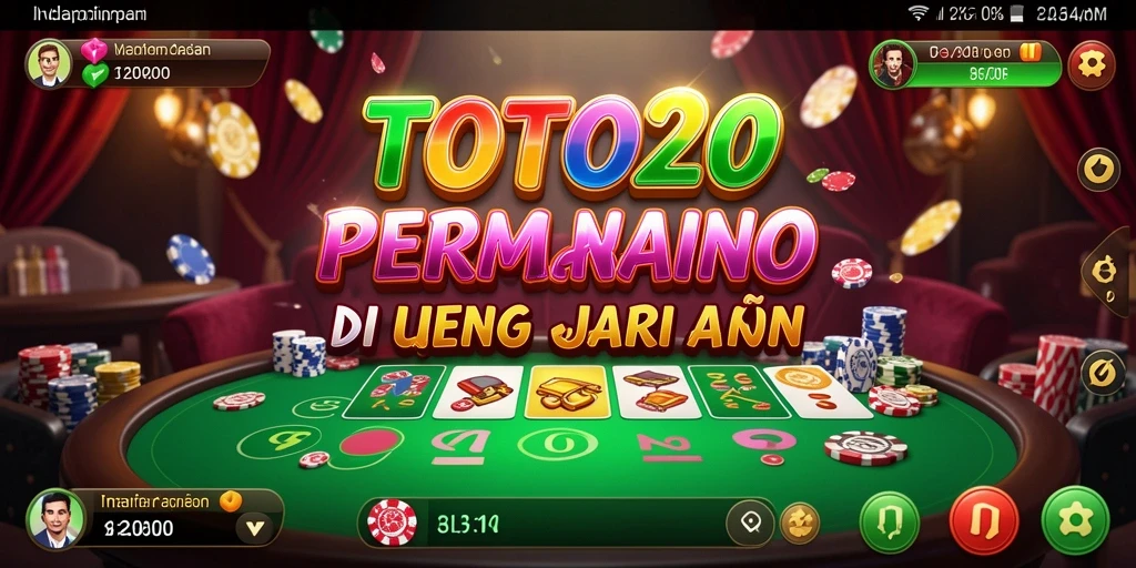 Screenshot TOTO20 menampilkan gameplay kasino yang seru dan mengasyikkan.